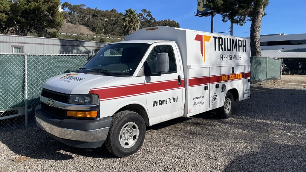 Triumph Fleet Services truck